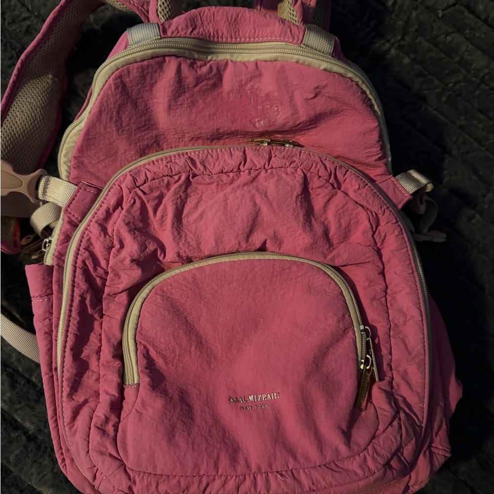 Isaac Mizrahi Pink Backpack for Women